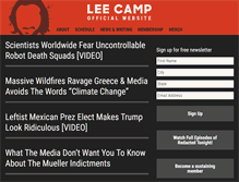 Tablet Screenshot of leecamp.net